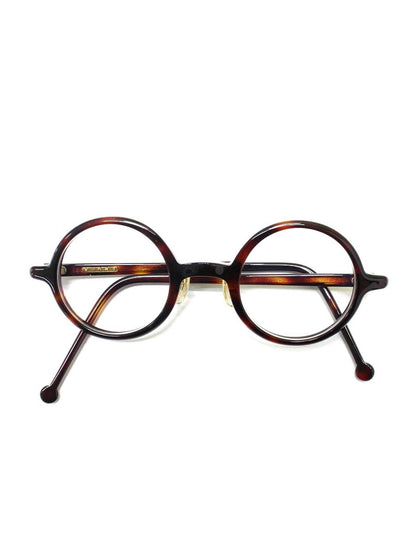 白山眼鏡店 ROUND classic ラウンド クラシック メガネ ブラウン セルフレーム べっ甲柄 IT116U1941BK