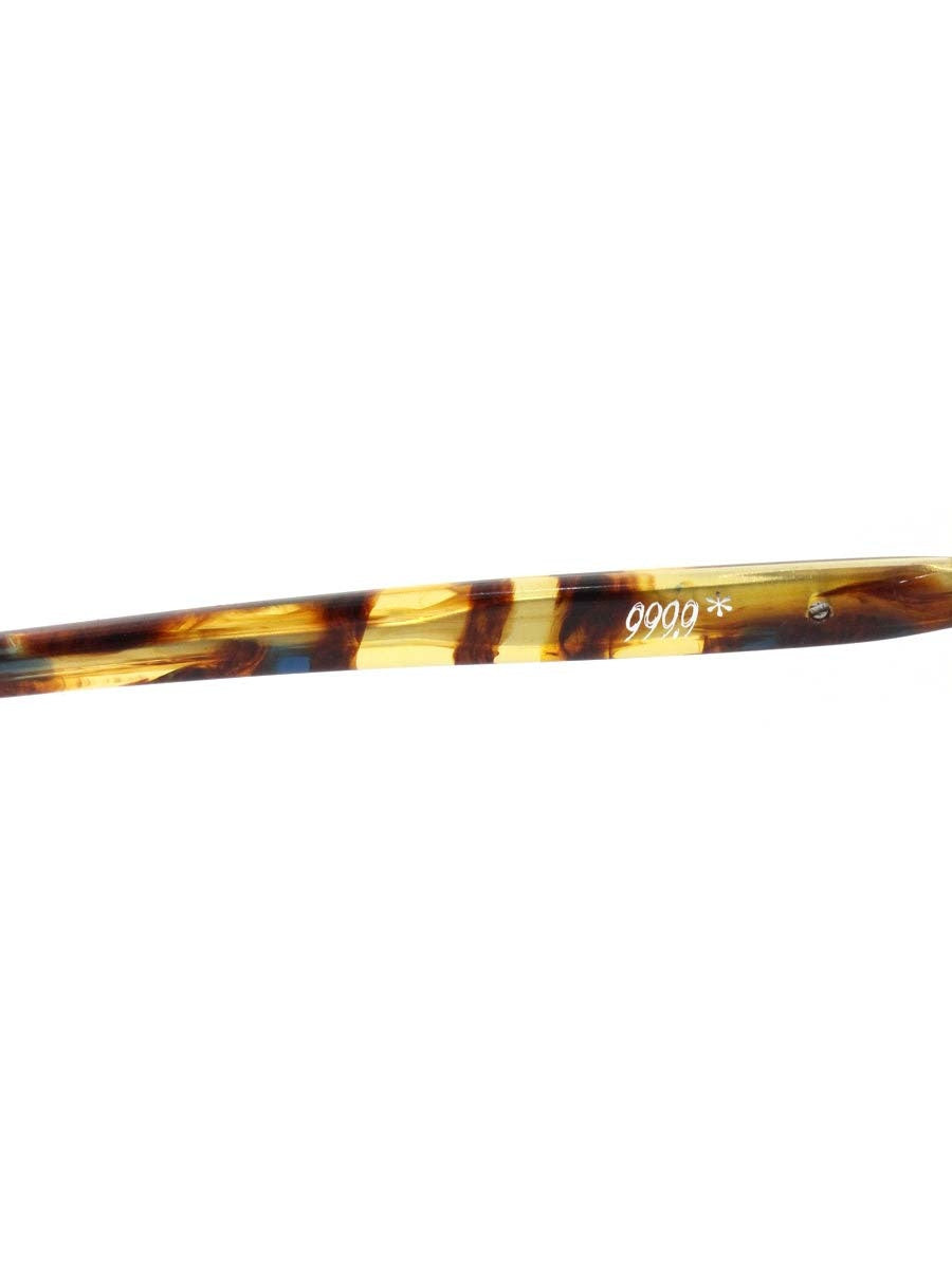 フォーナインズ S-751T メガネ ネイビー/ブラウン セルフレーム フルリム ITYK1JS7FD2Q