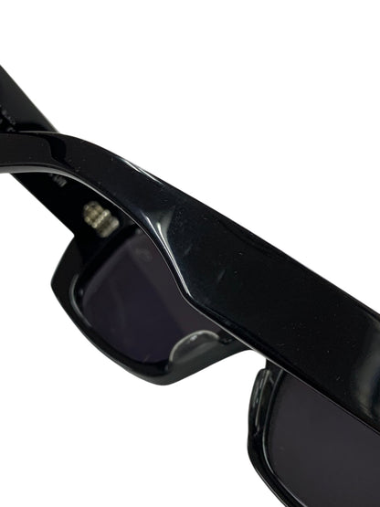 ジョンローレンスサリバン 817 BLANC LNTコラボモデル Television cut glasses JLS002 ブラック セルフレーム フルリム スクエア ITNEBQ1PQSAO