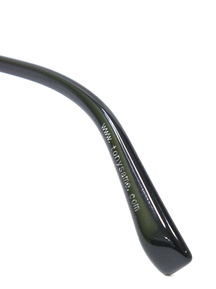 トニーセイム TS-10514-113 メガネ ブラック コンビフレーム ボストン IT1OE0P2LBV8