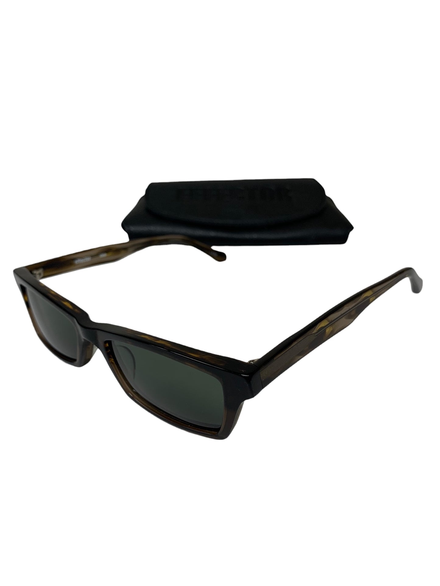 エフェクター slam スラム メガネ ブラウン セルフレーム スクエア べっ甲柄 ITAEVOCU3V60