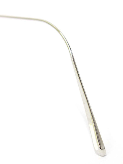 ユウイチトヤマ U-103 メガネ シルバー メタルフレーム フルリム ボストン IT3LNNV6BZGG