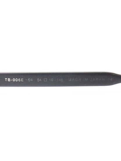 トムブラウン TB-006E-54 メガネ ブラック ブロウ 54 IT0LTQXDDSSK