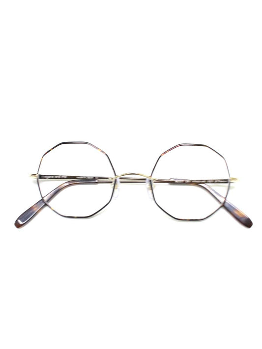 メガネアンドミー GEO ME007 メガネ ブラウン べっ甲柄 IT4KTYHRK7R4