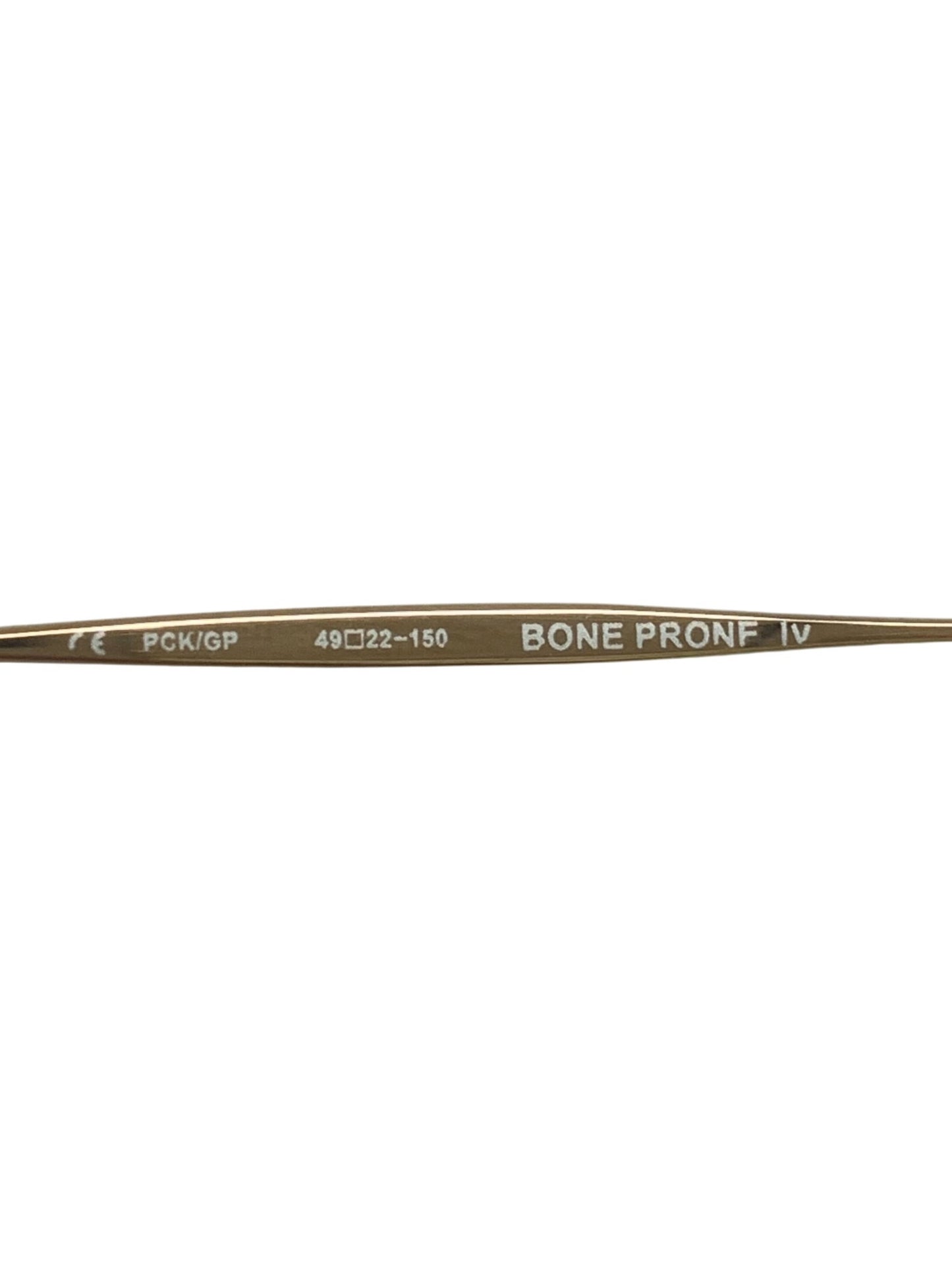 クロムハーツ BONE PRONE メガネ ネイビー ITAHGUGD1BXS