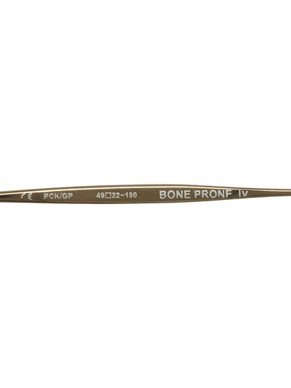クロムハーツ BONE PRONE メガネ ネイビー ITAHGUGD1BXS