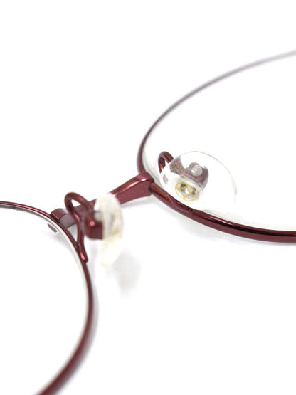 フォーナインズ S-746T メガネ ワインレッド チタニウムフレーム フルリム オーバル ITBCCXVSEN52