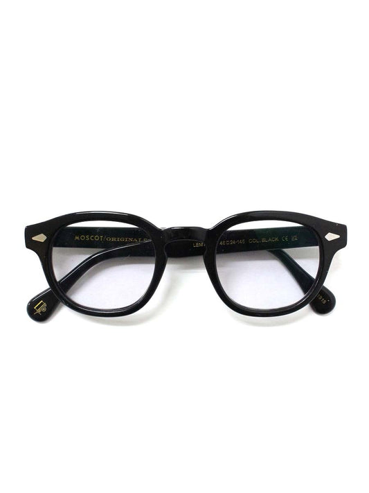 モスコット 1915 メガネ ブラック セルフレーム ボストン IT88GJ07WECM