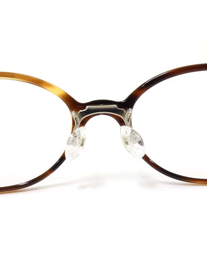 フォーナインズ NP-741 メガネ ブラウン セルフレーム フルリム オーバル（楕円） IT34XDESTJRC