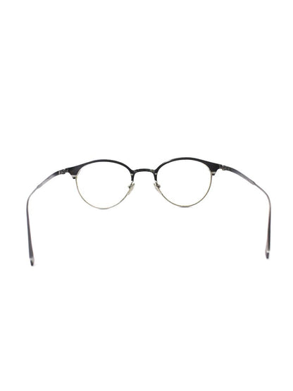 増永眼鏡 ASTORIA メガネ チャコール/シルバー アストリア メタルフレーム フルリム ボストン ITPDECQCLDDW