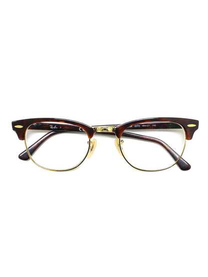 レイバン RB5154 メガネ ブラウン/ゴールド コンビフレーム フルリム ウェリントン ITEQMLHBCYPW