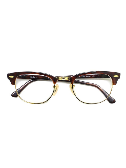 レイバン RB5154 メガネ ブラウン/ゴールド コンビフレーム フルリム ウェリントン ITEQMLHBCYPW