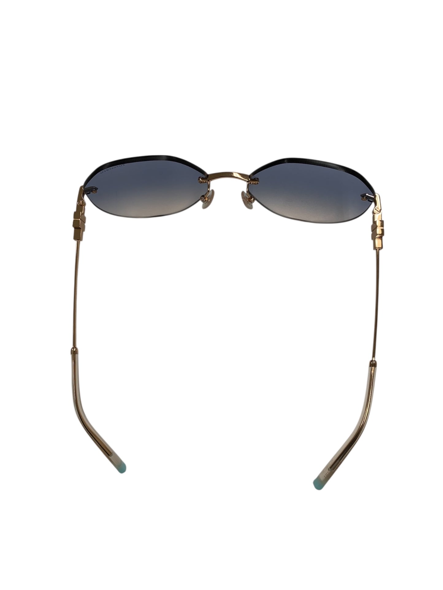 ティファニー New Women Sunglasses TF3077 6160/16 サングラス ゴールド リムレス ティアドロップ 2021 ITYJQK0489OW