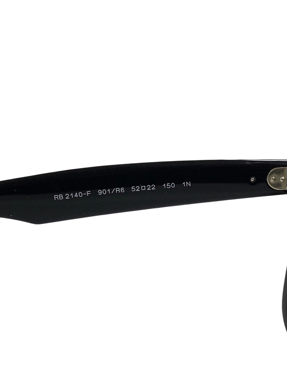 レイバン WAYFARER ウェイファーラー RB2140-F メガネ ブラック ウエリントン ITNGEY78587S