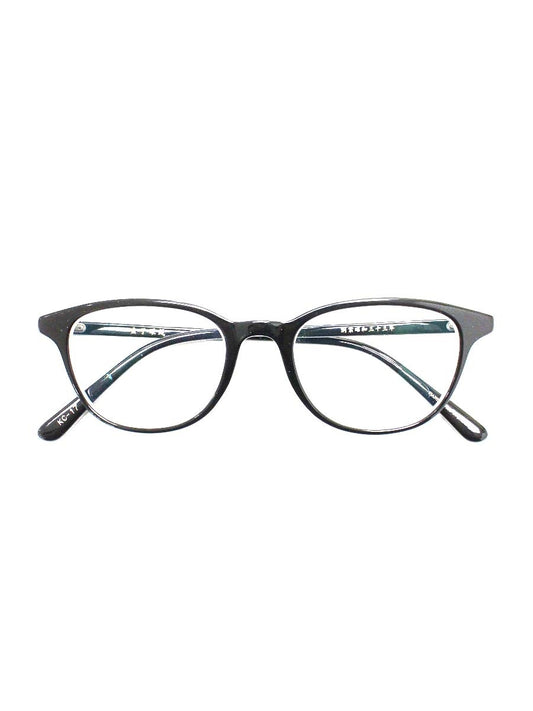 金子眼鏡 CELLULOID KC-17 メガネ ブラック セルフレーム フルリム ウェリントン IT8SB046GMAC