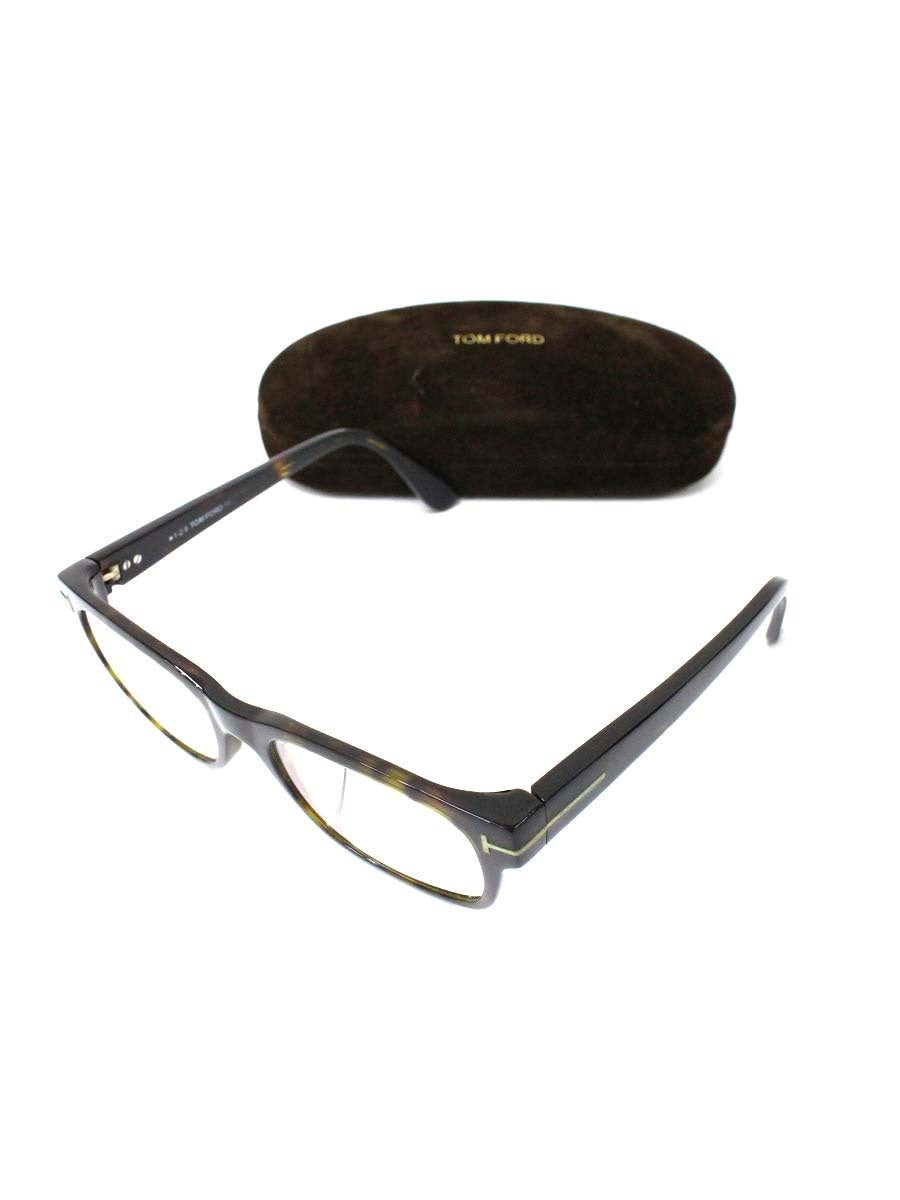 トムフォード TF5432-F メガネ ブラウン セルフレーム フルリム
