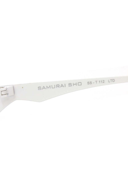 サムライ翔 ビジネスライン 智 SS-T112 LTD メガネ ホワイト 限定カラー メタルフレーム フルリム スクエア ITJO6XUW0G8E