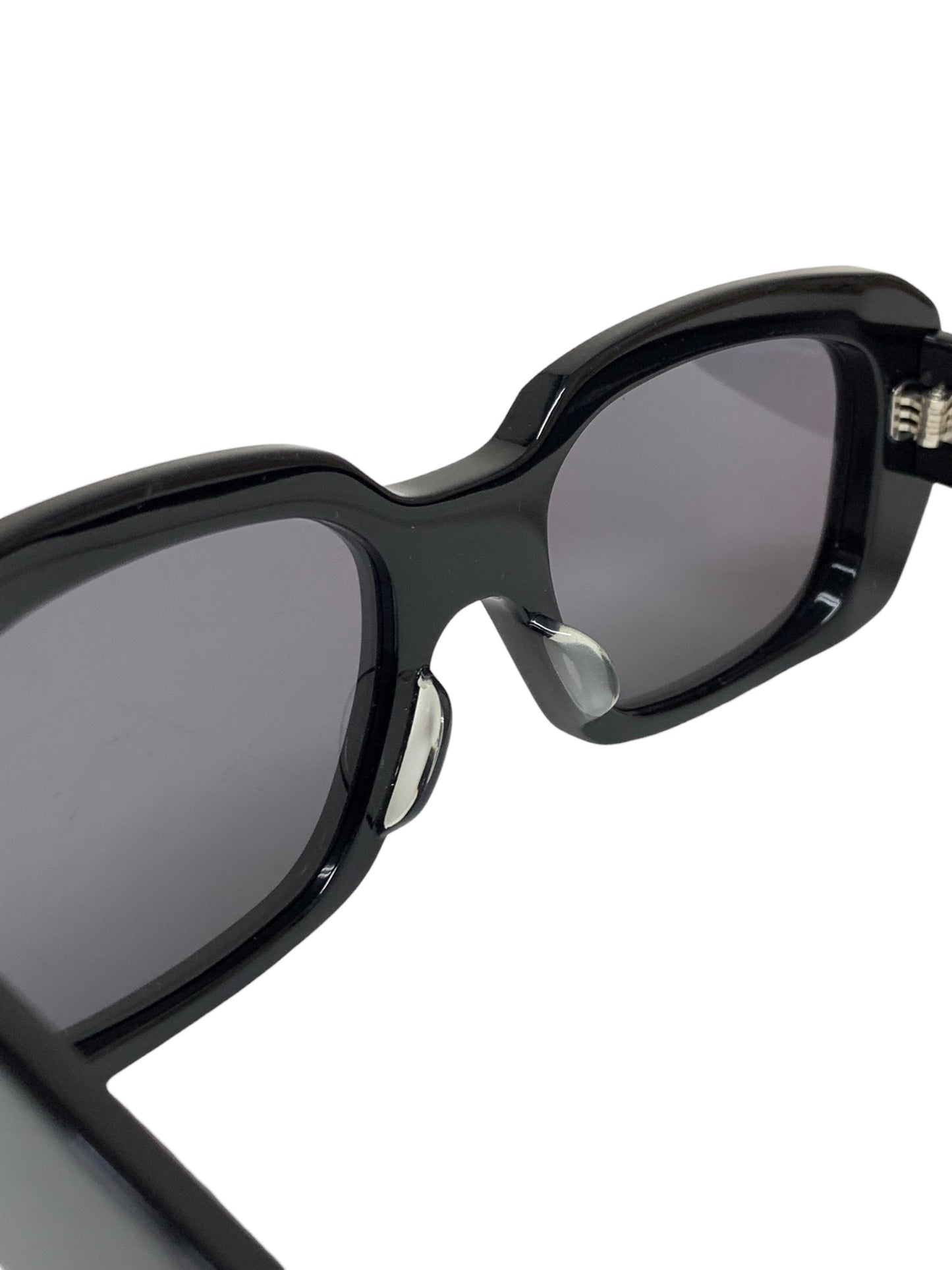 ジョンローレンスサリバン 817 BLANC LNTコラボモデル Television cut glasses JLS002 ブラック セルフレーム フルリム スクエア ITNEBQ1PQSAO