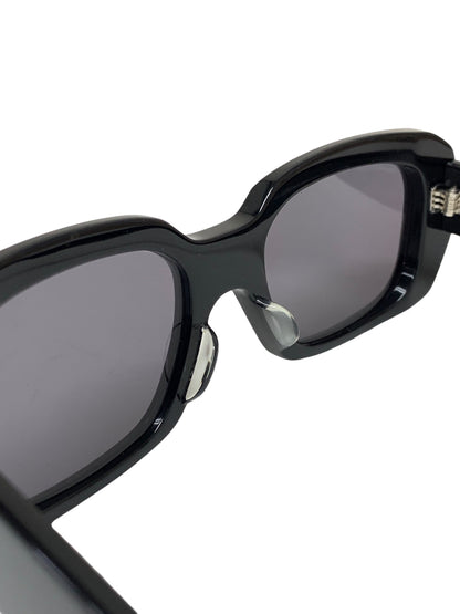 ジョンローレンスサリバン 817 BLANC LNTコラボモデル Television cut glasses JLS002 ブラック セルフレーム フルリム スクエア ITNEBQ1PQSAO