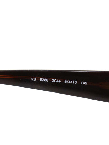 レイバン RB5250 2044 メガネ ブラック/ブラウン セルフレーム フルリム スクエア ITQZOT87JQK8