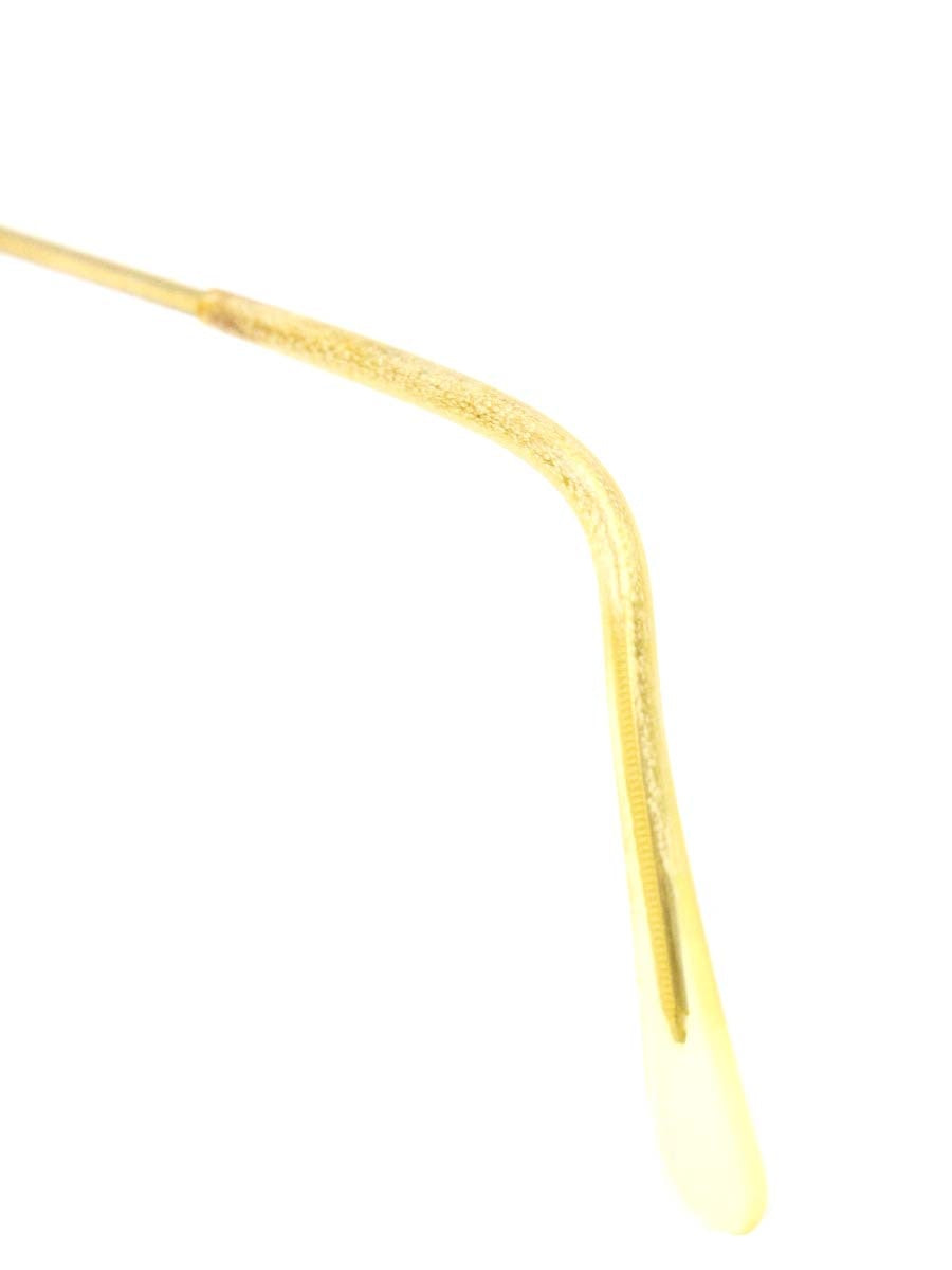 白山眼鏡店 2B4 メガネ ゴールド メタルフレーム ボストン IT2DFPO0OLE6