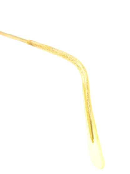 白山眼鏡店 2B4 メガネ ゴールド メタルフレーム ボストン IT2DFPO0OLE6