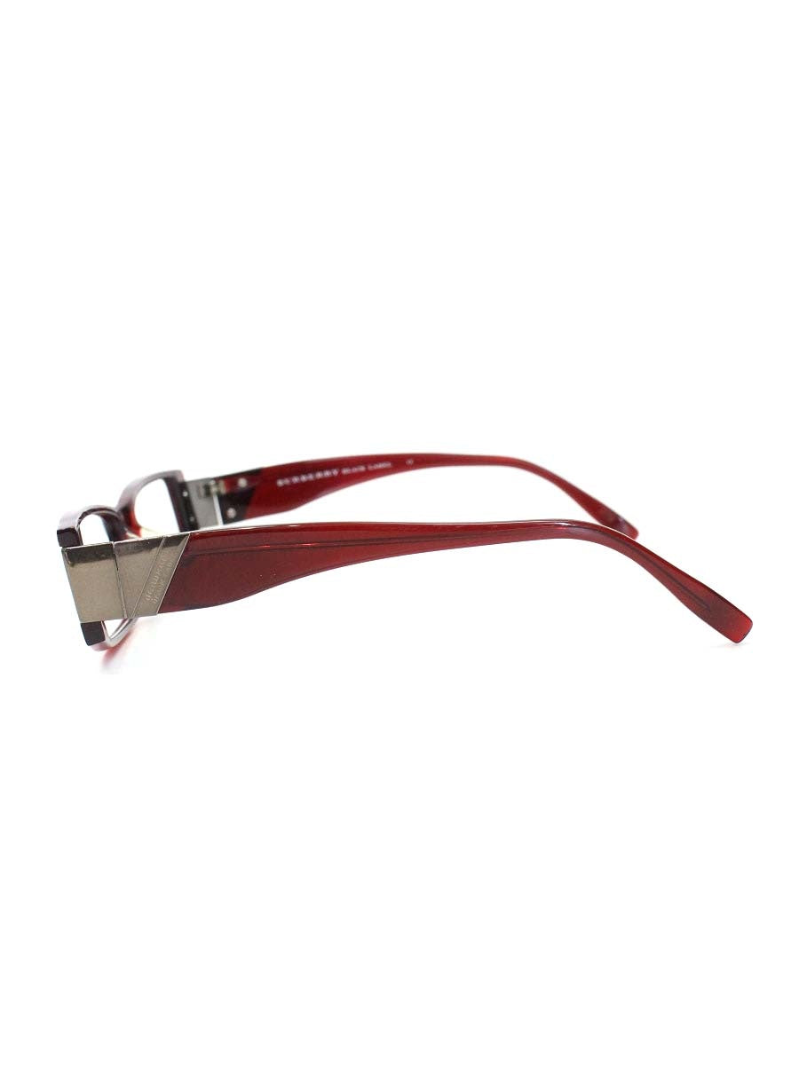 バーバリーブラックレーベル BC6006 メガネ ワインレッド セルフレーム フルリム スクエアシェイプ ITSU84W8WH0R