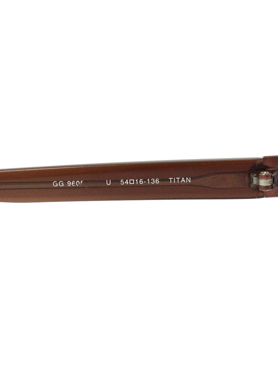 グッチ GG9605 メガネ ブラウン セルフレーム フルリム ITZQGUO9JFGO