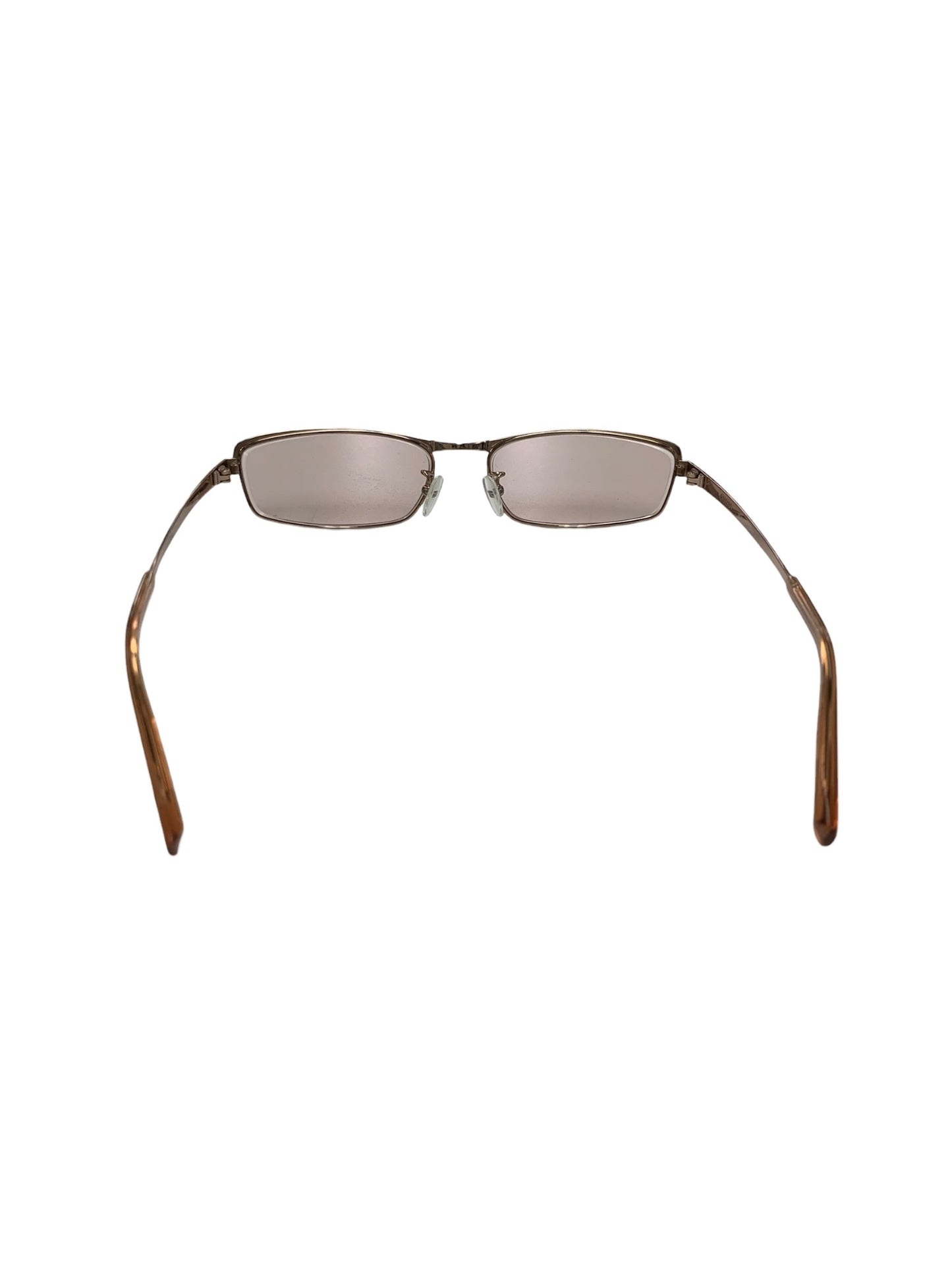 グッチ GG-9615J メガネ 眼鏡 ブラウン メタルフレーム フルリム スクエア IT5AF0WLJ1TC