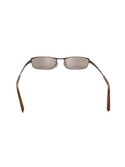 グッチ GG-9615J メガネ 眼鏡 ブラウン メタルフレーム フルリム スクエア IT5AF0WLJ1TC