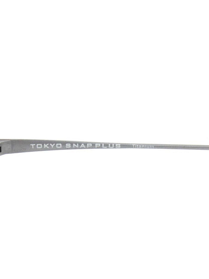 トウキョウスナップ TSP-1028 メガネ ブラック メタルフレーム スクエア ITD71XG6QK6K