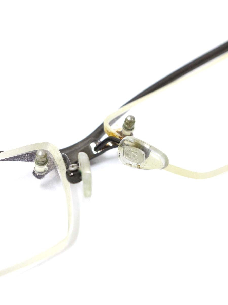 マサキマツシマ MF-1104 メガネ ガンメタル/ブラック ハーフリム ブロー COL.4 ITMYPSWOWJWH