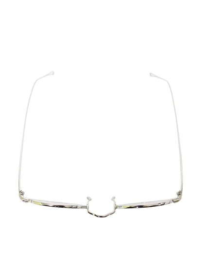 ayame（アヤメ） MANRAY 46 メガネ シルバー チタン IT4WSDZG9S46