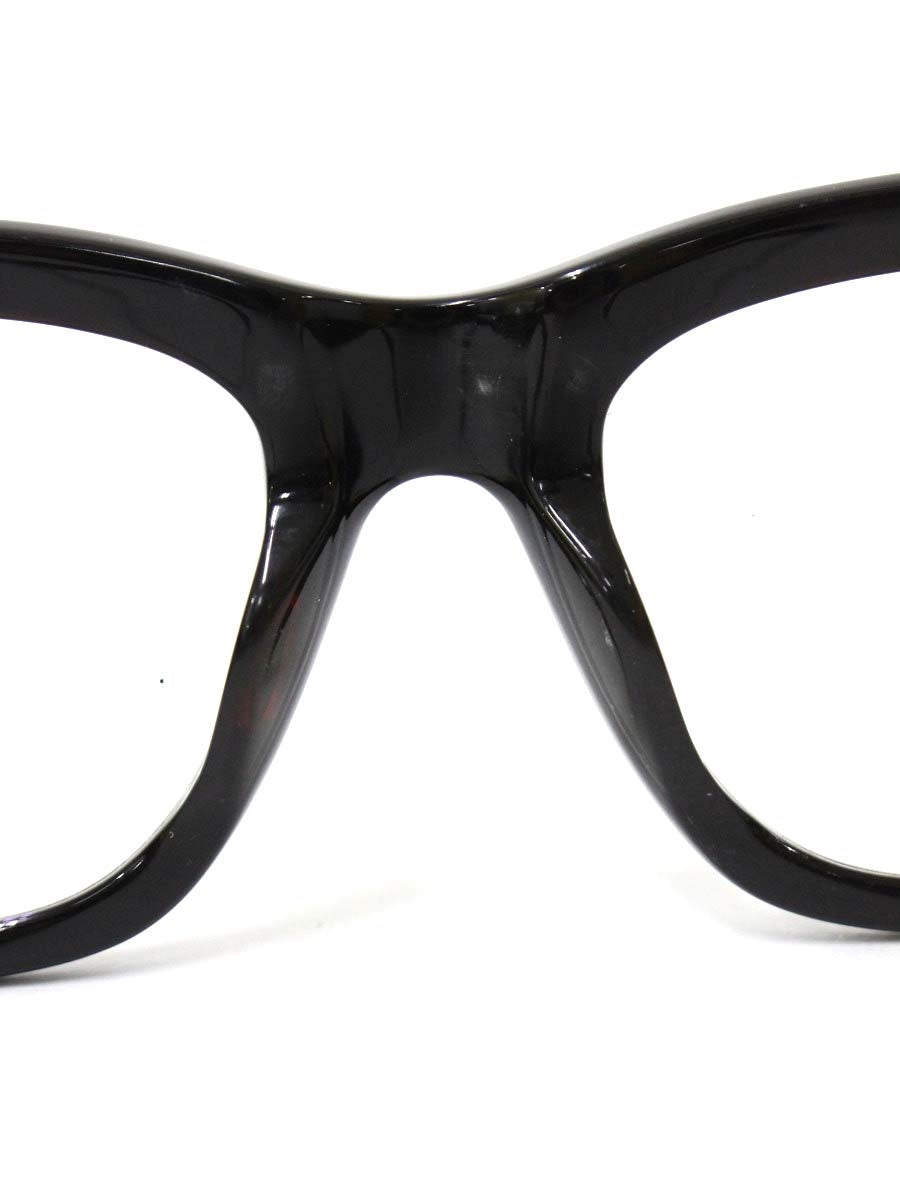 ヴィクター&ロルフ メガネ ブラック/ブラウン セルフレーム フルリム ウェリントン IT7GI8Y91DRK