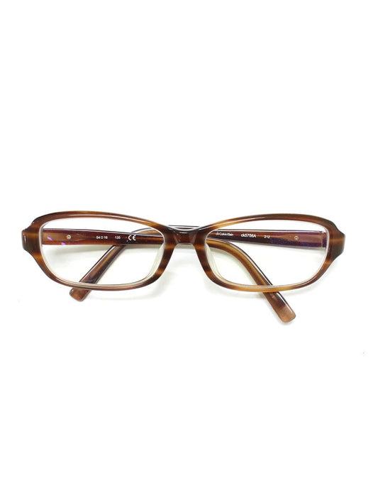 カルバンクライン ck5756A メガネ ブラウン スクエア ITFOGB4HFOZ4