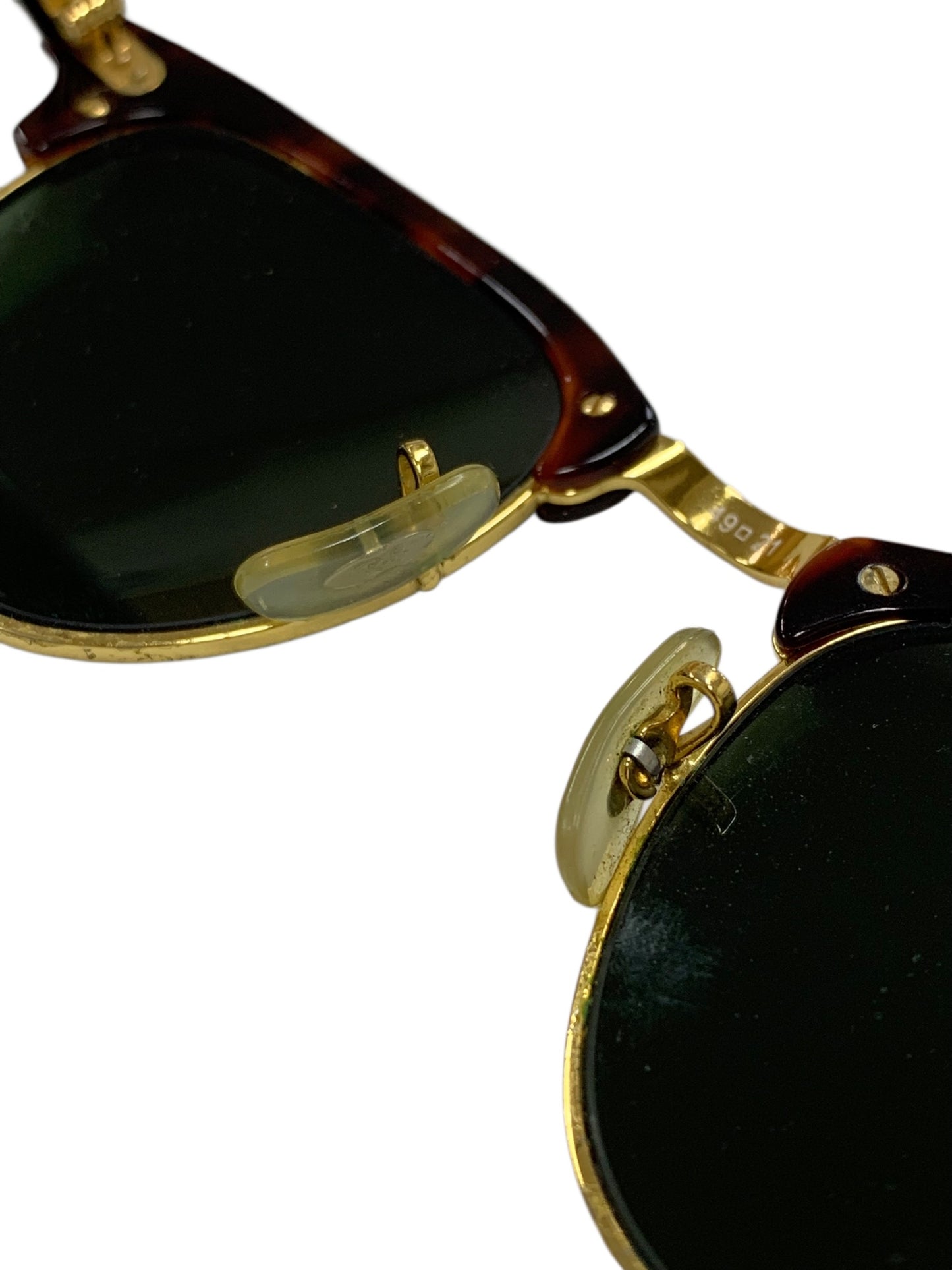 レイバン クラブマスター RB3016 サングラス ブラウン コンビフレーム フルリム ウェリントン IT2KG1BXWH74