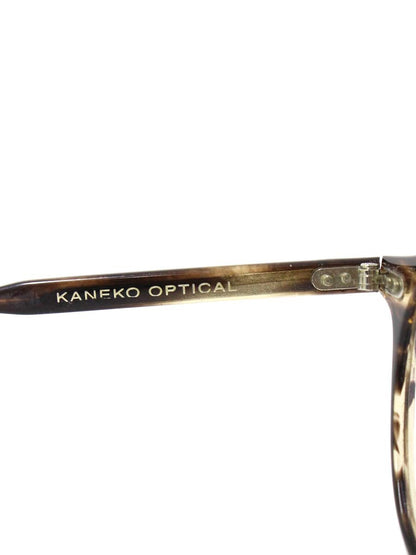 金子眼鏡 オプティカル メガネ ブラウン BEAUTY&YOUTH セルフレーム フルリム ボストン ITQPIKVFWS3K