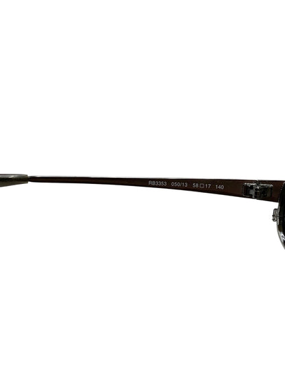 レイバン RB3353 メガネ シルバー メタルフレーム スクエア ITMU63MT1TTS