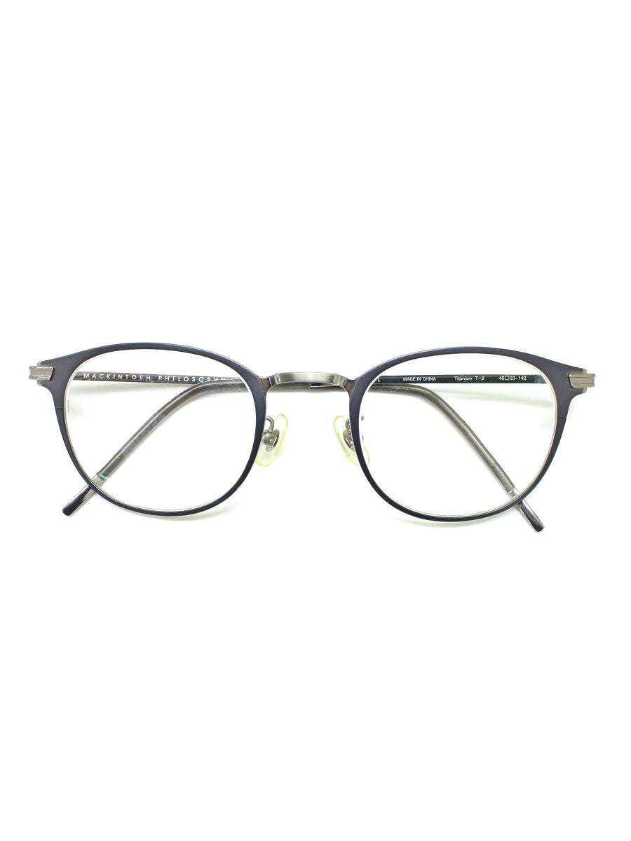 マッキントッシュフィロソフィー MP1009 メガネ グレー/シルバー メタルフレーム フルリム ボストン IT8QFMM2KW26