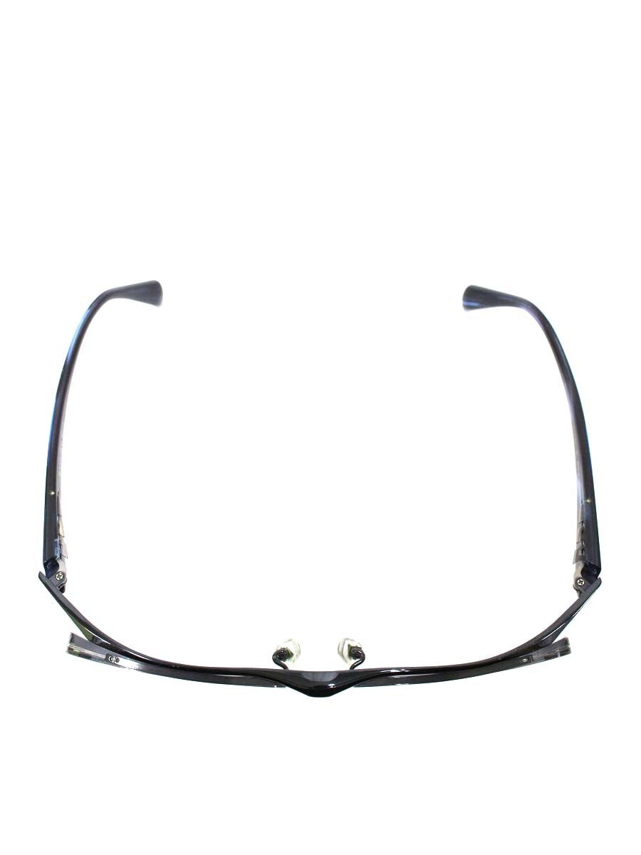 サムライ翔 SS-J35 メガネ ネイビー セルフレーム ハーフリム スクエア ♯2 ITARMCKFM11S