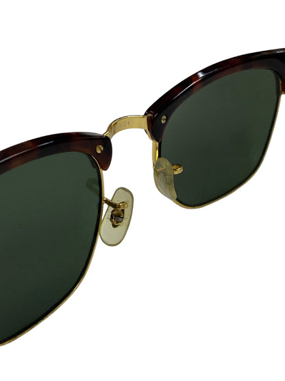 レイバン クラブマスター RB3016 サングラス ブラウン コンビフレーム フルリム ウェリントン IT2KG1BXWH74