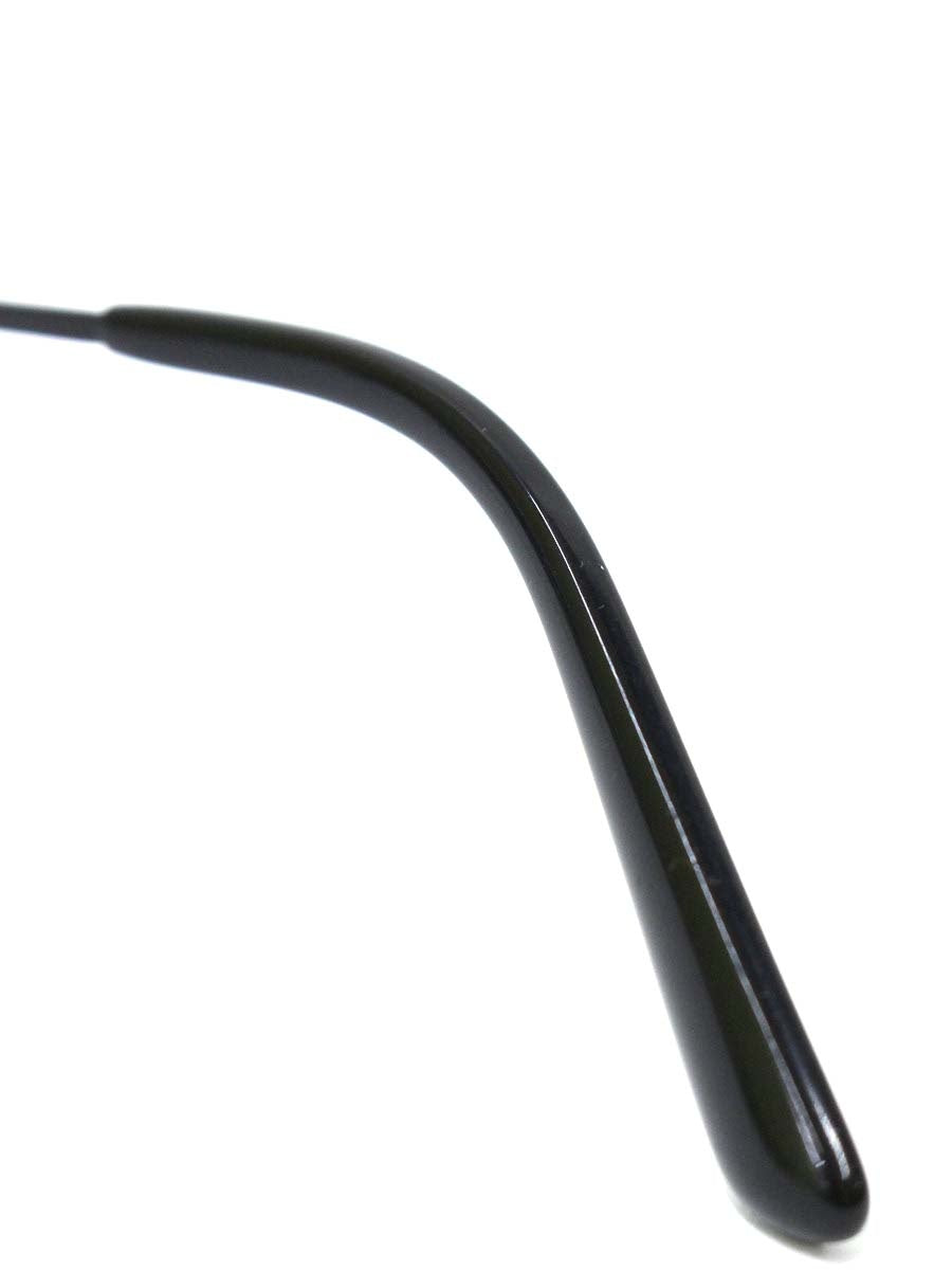 レイバン RB6453D メガネ ブラック ハーフリム メタルフレーム スクエア ITFEM1OAX3CY