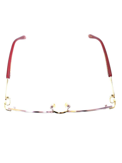 中村勘三郎 KN-2651 メガネ ピンク/パープル メタルフレーム フルリム オーバルシェイプ ITIWNVMN2WPC