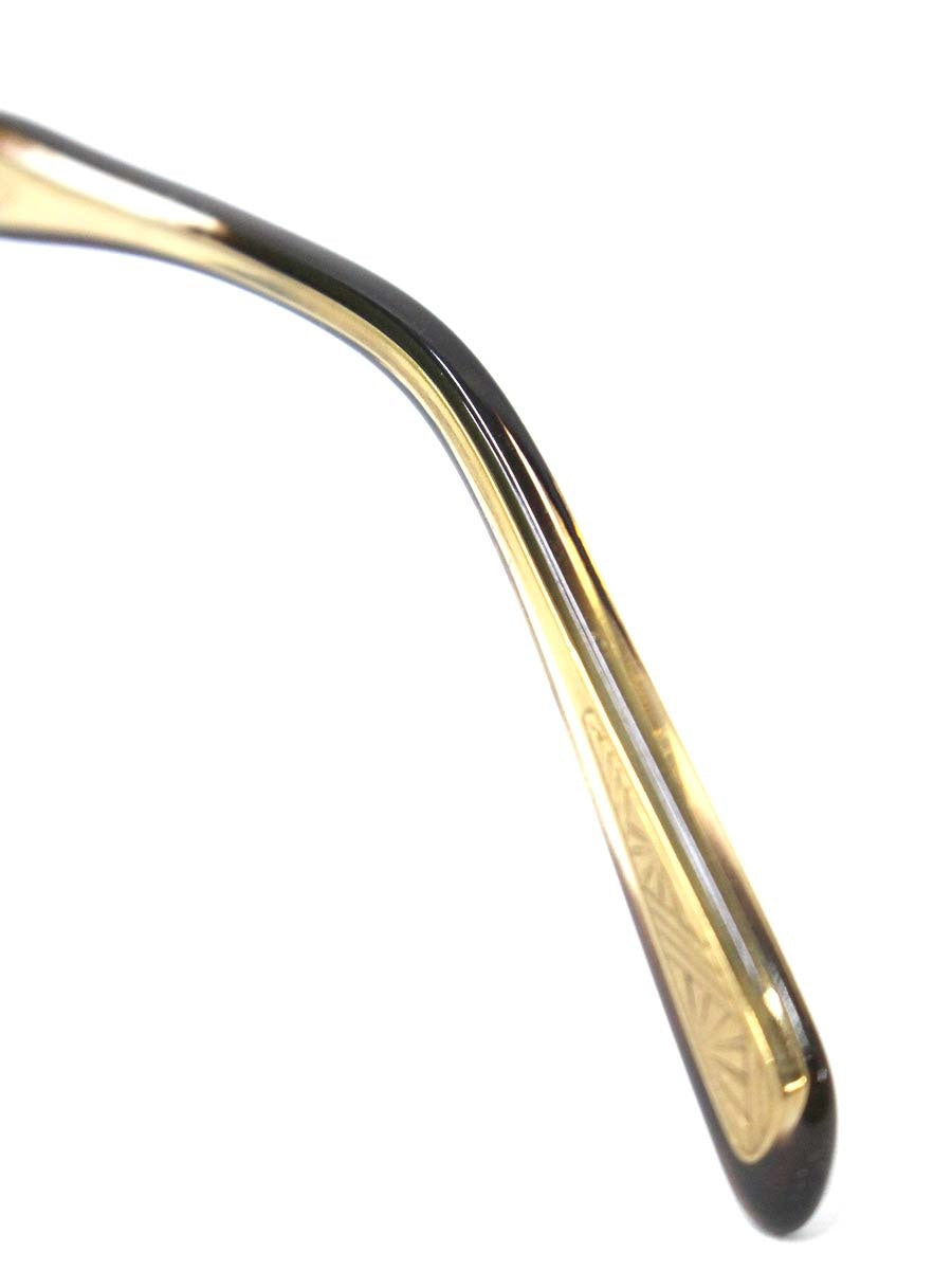 BJクラシックコレクション CRAFTSMAN EDITION SHINBARI SH-C579 メガネ ブラウン/ゴールド セルフレーム IT7F9FSZSVWL