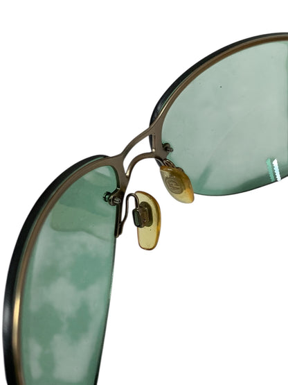 ジョルジオアルマーニ 1533 1166/82 サングラス ゴールド メタルフレーム リムレス（フチなし）ティアドロップ ITY5JBQAII5A