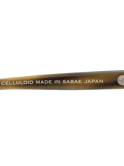 ヤマネメガネ メガネ オリーブ セル フルリム ラウンドシェイプ IT8VHOSYUNQK