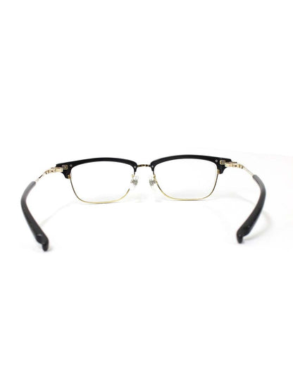 フォーナインズ M-16 メガネ ブラック チタンフレーム フルリム ブロー IT8R71IJ5HO4