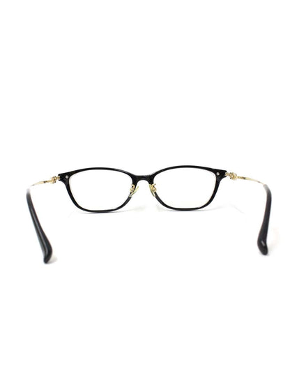 フェラガモ ガンチーニ SF2900A メガネ ブラック/ゴールド コンビフレーム フルリム スクエア IT8VPE6FZHDI
