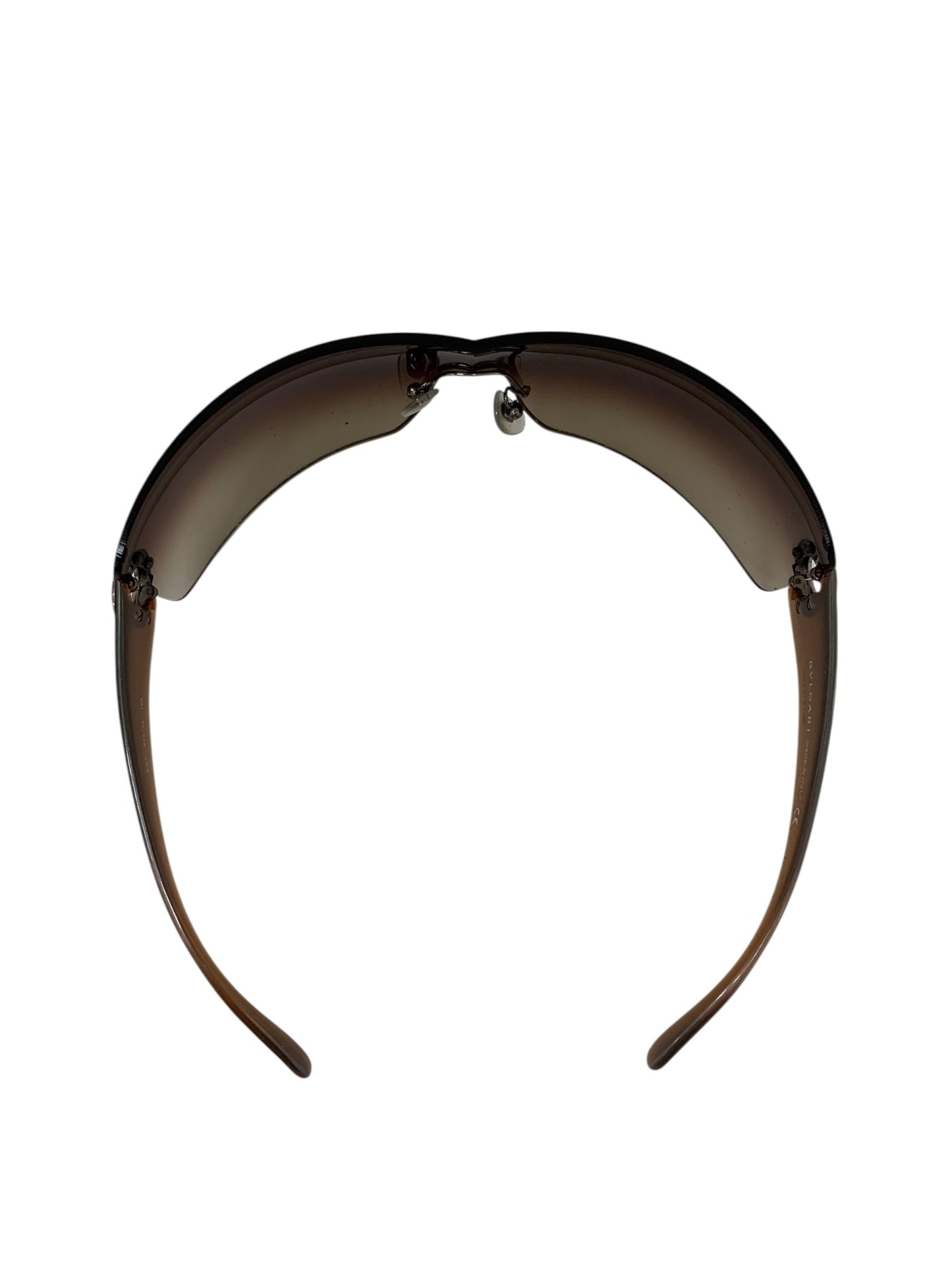 ブルガリ 647 サングラス ブラウン セルフレーム リムレス（フチなし） ITD322XBILKU