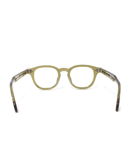 ジュリアスタートオプティカル JULIUS TART OPTICAL × Continuer AR 46 - OLIVE / LIMITED メガネ カーキブラウン セルフレーム フルリム ウェリントン ITFYYNLYW5F4